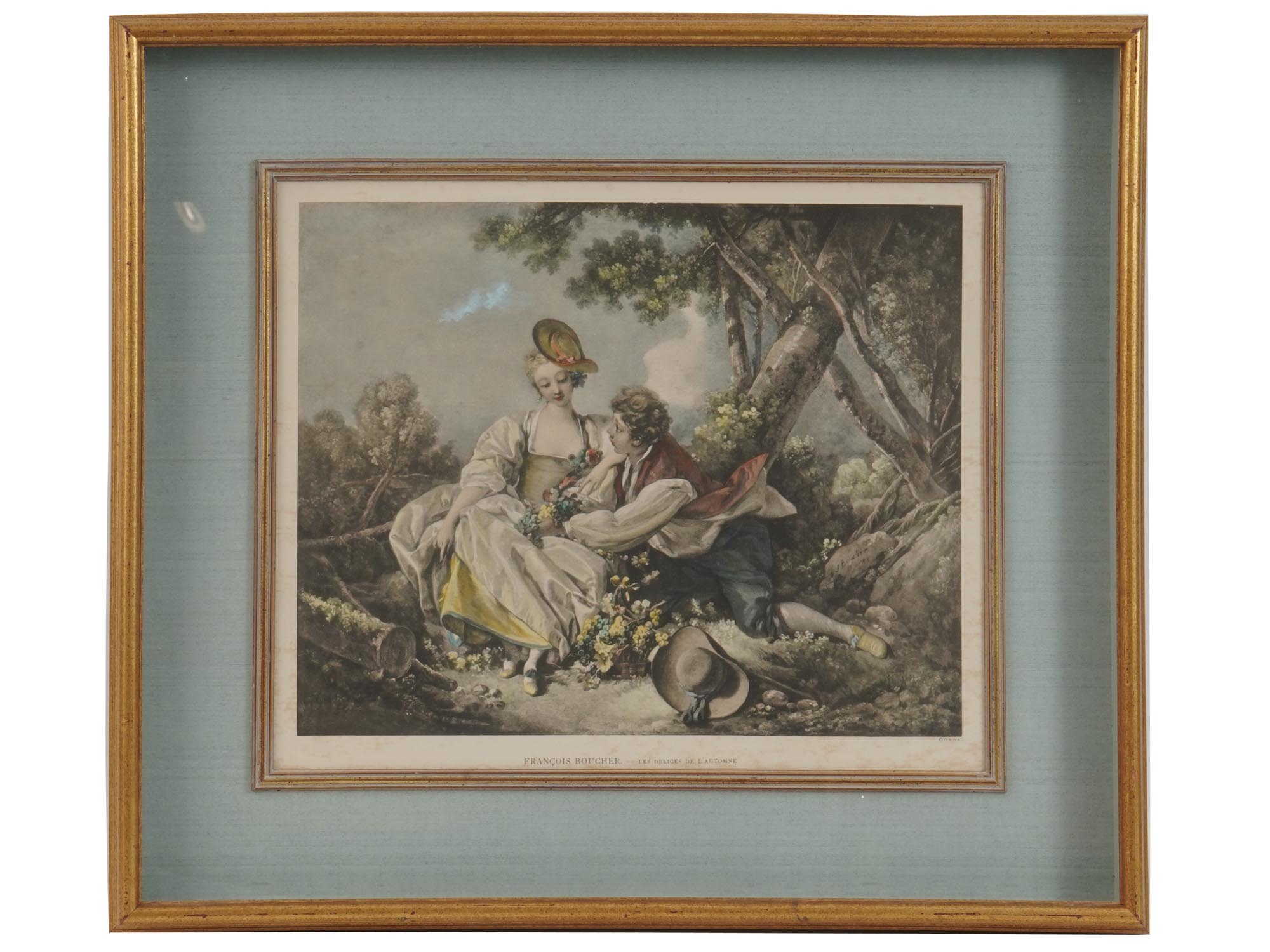 PAIR OF HAND COLORED LITHOGRAPHS AFTER ARTISTS PIC-1